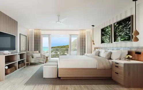 Bamboo Palm Partial Oceanview Room With Balcony Tranquility Soaking Tub Bamboo Palm Partial Oceanview Room With Balcony Tranquility Soaking Tub