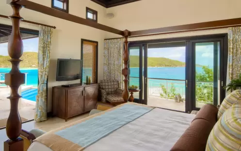 Scrub Island Resort, Spa and Marina - Four Bedroom Villa - Bedroom 1 Scrub Island Resort, Spa and Marina - Four Bedroom Villa - Bedroom 1