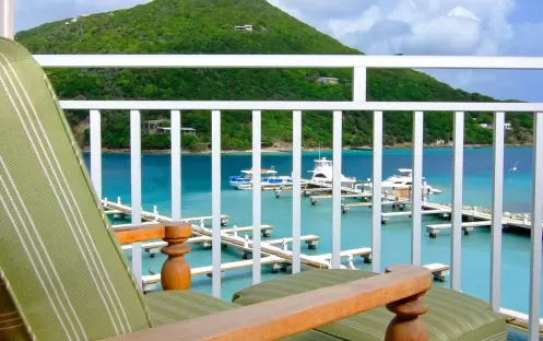 Scrub Island Resort, Spa and Marina - Ocean View Guest Room - Balcony Scrub Island Resort, Spa and Marina - Ocean View Guest Room - Balcony