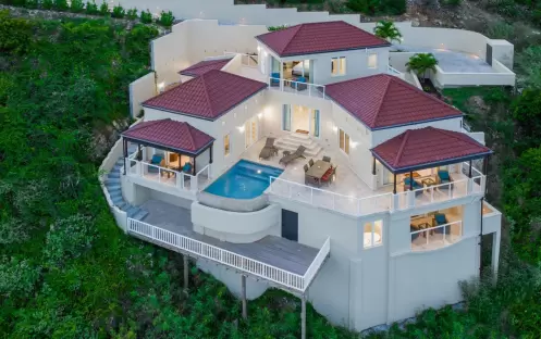 Scrub Island Resort, Spa and Marina - Three Bedroom Villa -  High View Scrub Island Resort, Spa and Marina - Three Bedroom Villa -  High View