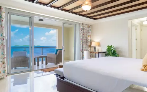 Scrub Island Resort, Spa and Marina - Three Bedroom Villa - View from the bedroom Scrub Island Resort, Spa and Marina - Three Bedroom Villa - View from the bedroom