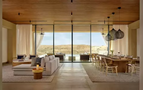 Signature Sunset Pool Villa, Living Room Signature Sunset Pool Villa, Living Room