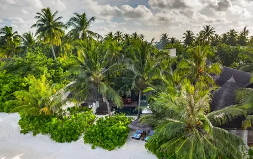 OZEN RESERVE BOLIFUSHI, Earth Pool Villa Aerial OZEN RESERVE BOLIFUSHI, Earth Pool Villa Aerial