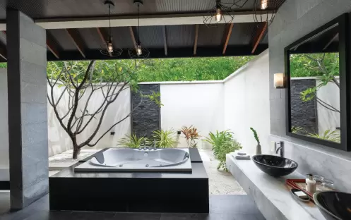 Two Bedroom Sunset Family Beach Villa, Hot Tub Day Two Bedroom Sunset Family Beach Villa, Hot Tub Day