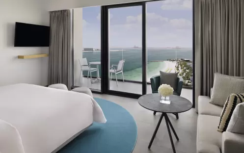 Mövenpick Resort Al Marjan Island - Bedroom View Mövenpick Resort Al Marjan Island - Bedroom View