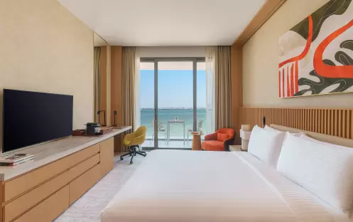 Deluxe Room Sea View, Bed Deluxe Room Sea View, Bed