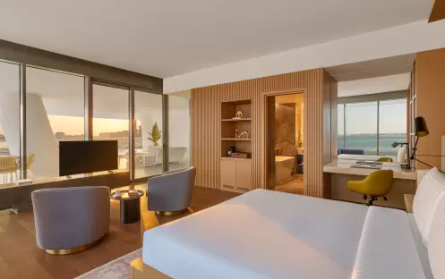 Junior Suite Sea View, Golden Hour Junior Suite Sea View, Golden Hour
