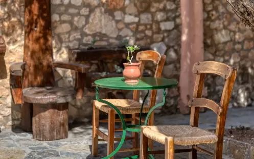 Agreco Farm Taverna, Seating Agreco Farm Taverna, Seating