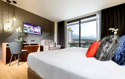 Rock Royalty Deluxe, Bed View Rock Royalty Deluxe, Bed View