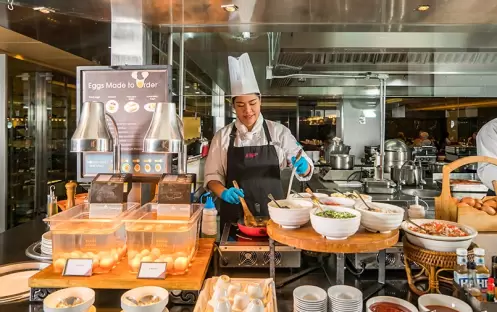 Citi Bistro, Breakfast Service