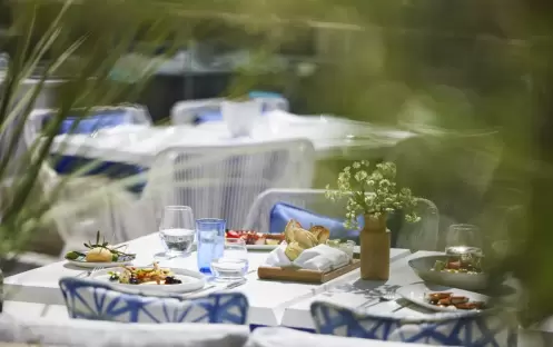 Ouzo, Table set up Ouzo, Table set up