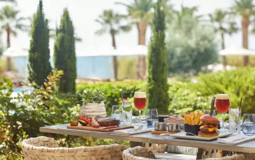 Grill by the Pool, Dining Table Grill by the Pool, Dining Table
