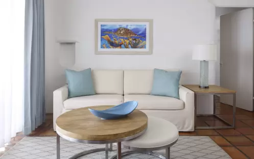 One Bedroom Ocean View Villa, Sofa One Bedroom Ocean View Villa, Sofa