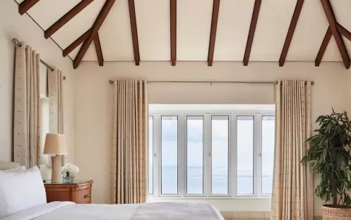 Premium Four Bedroom Ocean View Villa, Bed View Premium Four Bedroom Ocean View Villa, Bed View