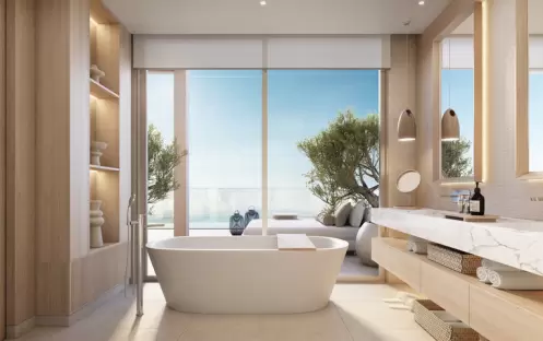 Deluxe Two Bedroom Suite Penthouse, Bathroom Deluxe Two Bedroom Suite Penthouse, Bathroom