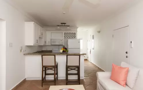 One Bedroom Ocean Front Suite, Living Area One Bedroom Ocean Front Suite, Living Area
