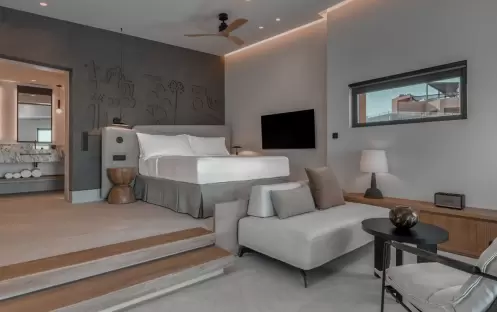 Anesis Bungalow with Zen Pool, Bedroom Overview Anesis Bungalow with Zen Pool, Bedroom Overview