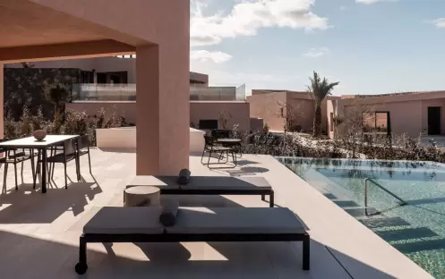 Novos Villa Sea View with Blissful Pool, Outdoor space Novos Villa Sea View with Blissful Pool, Outdoor space