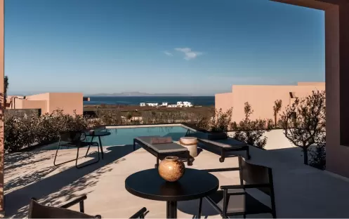 Senses Bungalow Sea View with Zen Pool, Outdoor space Senses Bungalow Sea View with Zen Pool, Outdoor space