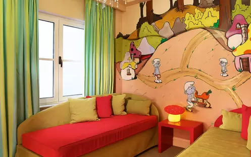 Family Graffiti Guestroom, Art Details Family Graffiti Guestroom, Art Details