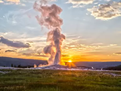 Watch "Old Faithful" erupt Watch "Old Faithful" erupt