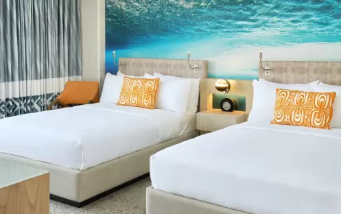 Partial Ocean View 2 Double Beds Double, Bed Details Partial Ocean View 2 Double Beds Double, Bed Details