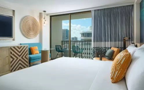 Partial Ocean View 1 King Bed Double, Bed View Partial Ocean View 1 King Bed Double, Bed View