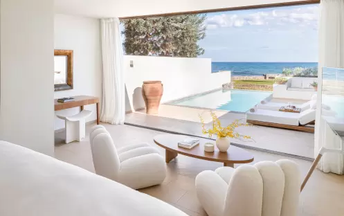 Luxury Junior Suite Private Heated Pool Gym Sea View, Pool Luxury Junior Suite Private Heated Pool Gym Sea View, Pool