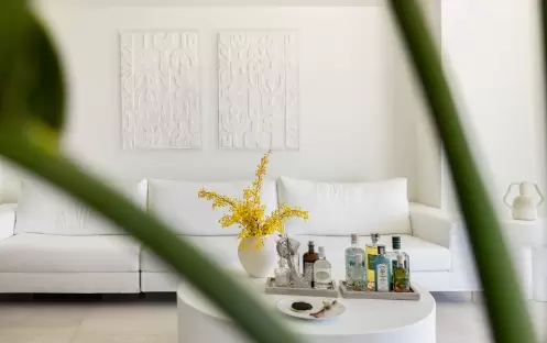 Luxury One Bedroom Suite Frontal Sea View Sofa Luxury One Bedroom Suite Frontal Sea View Sofa
