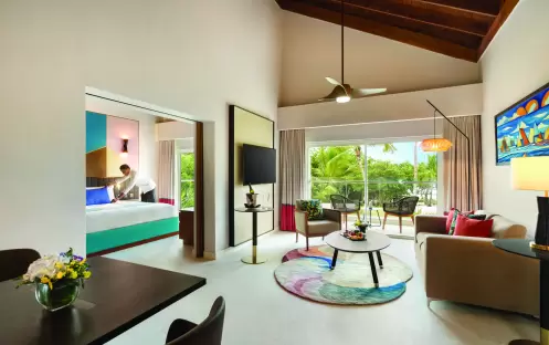 Premium Suite Garden View King, Living Premium Suite Garden View King, Living