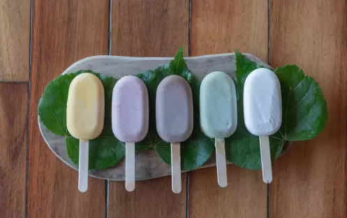 Ice - home made vegan magnums (1) Ice - home made vegan magnums (1)
