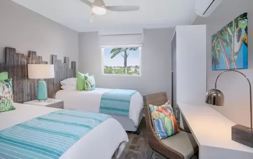 Luxury Four Bedroom Oceanfront Suite, Twin Beds Luxury Four Bedroom Oceanfront Suite, Twin Beds