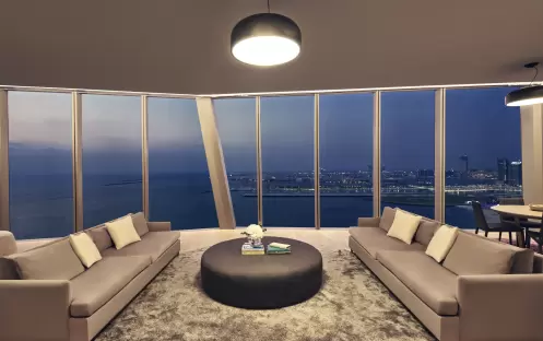 Two Bedroom Premium Suite Panoramic Night View. Two Bedroom Premium Suite Panoramic Night View.