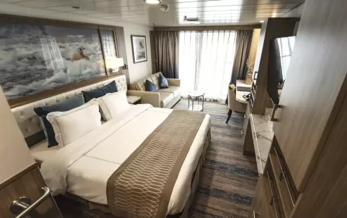 AE Expeditions, Greg Mortimer - Balcony Stateroom A AE Expeditions, Greg Mortimer - Balcony Stateroom A