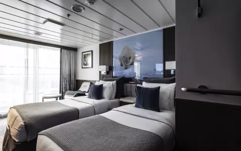 AE Expeditions, SYLVIA EARLE, Balcony Stateroom Category C 601, Richard IAnson-2