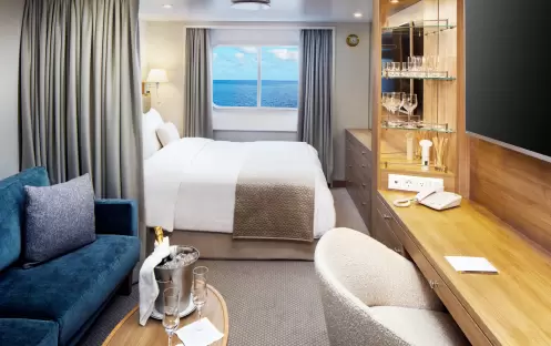 SeaDream I - Yacht Club Stateroom, Deck 3 & 4 SeaDream I - Yacht Club Stateroom, Deck 3 & 4
