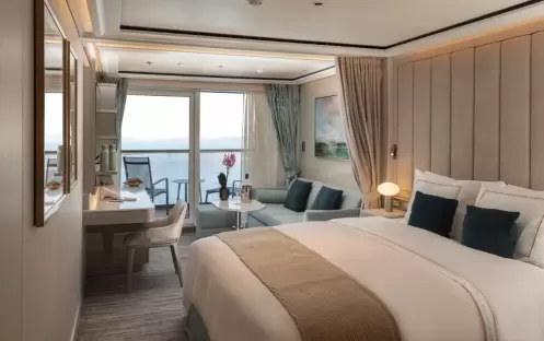 Silversea, Silver Nova Deluxe Veranda Suite Silversea, Silver Nova Deluxe Veranda Suite