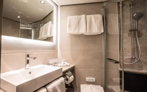 Tauck MS Andorinha Cat 1 Bathroom Tauck MS Andorinha Cat 1 Bathroom
