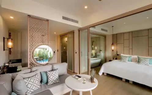 Pool Suite Living Area Pool Suite Living Area