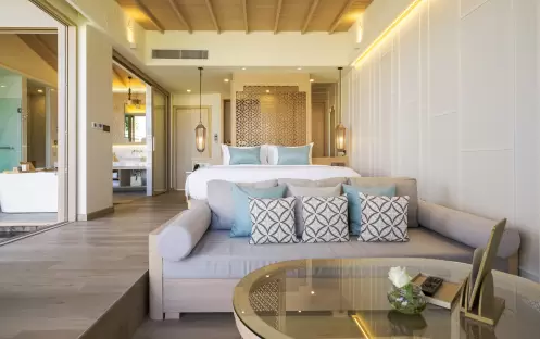 Seafront Double Pool Villa Bed Seafront Double Pool Villa Bed