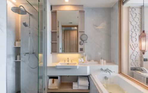 Seaside Two-Bedroom Pool Suite Bathroom Seaside Two-Bedroom Pool Suite Bathroom