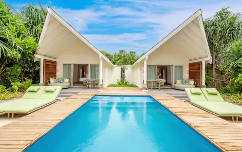 Two Bedroom Family Beach Villa With Pool, Outdoor Pool Two Bedroom Family Beach Villa With Pool, Outdoor Pool