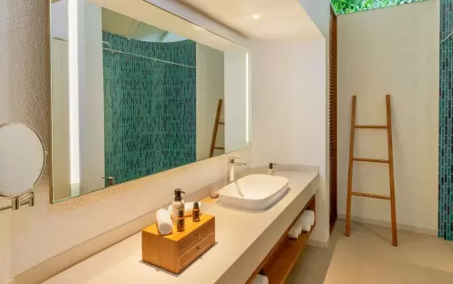 Two Bedroom Family Beach Villa With Pool, Bathroom Two Bedroom Family Beach Villa With Pool, Bathroom