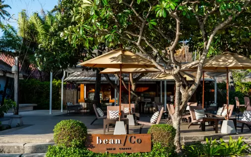 SAii PhiPhi Island Village Food Beverage beanCo Signboard SAii PhiPhi Island Village Food Beverage beanCo Signboard