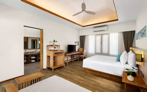 SAii PhiPhi Island Village Deluxe Premium Bungalow King Bed Layout SAii PhiPhi Island Village Deluxe Premium Bungalow King Bed Layout