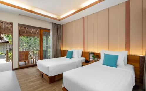 SAii PhiPhi Island Village Deluxe Garden Bungalow Twin Bed Garden View SAii PhiPhi Island Village Deluxe Garden Bungalow Twin Bed Garden View