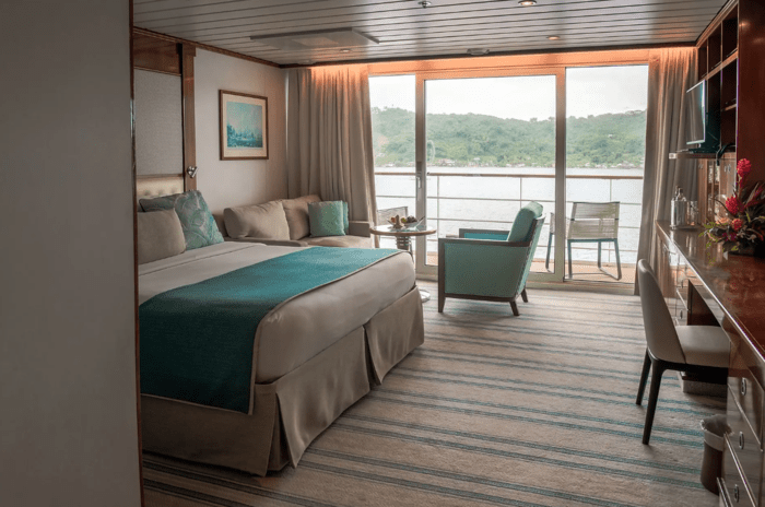 Paul Gauguin Cruises, Veranda Suite 3 Paul Gauguin Cruises, Veranda Suite 3