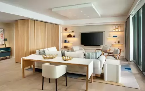 Conrad 1 Bedroom Suite Lagoon View, Living Area Conrad 1 Bedroom Suite Lagoon View, Living Area