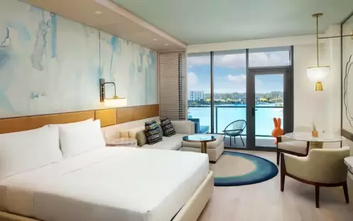 Lagoon View 1 King Bed Guestroom With Balcony Lagoon View 1 King Bed Guestroom With Balcony