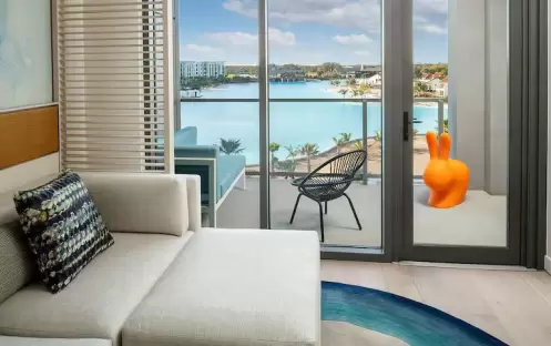 Lagoon View 1 King Bed Guestroom With Balcony, View Lagoon View 1 King Bed Guestroom With Balcony, View